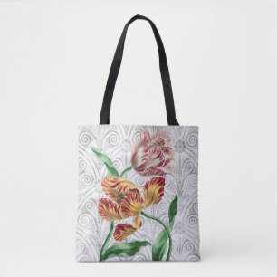 Pareja de época de flores de tulipán Bonito Bolsa 