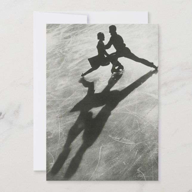 Pareja de patinaje sobre hielo (Anverso)