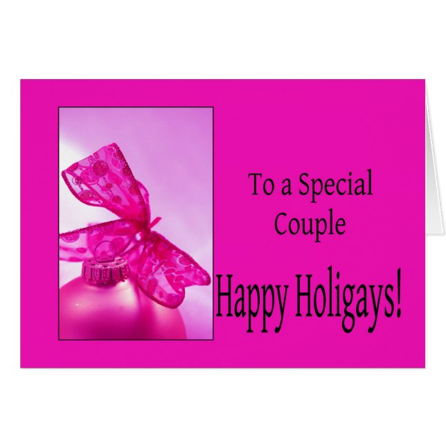 Pareja Especial - Felices Holigays (Navidad Lesbia (Anverso (Horizontal))