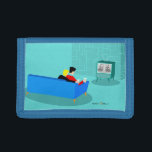 Pareja gay retro viendo cartera de fotos de TV<br><div class="desc">¡Este diseño televisivo de la Pareja Gay Retro es simplemente fabuloso! El estilo de los años 60, con un diseño de arte minimalista, cuenta con el respaldo de una pareja acogedora y su programa favorito de televisión en blanco y negro. La sala, elegante, turquesa y verde azulada, destaca por su...</div>
