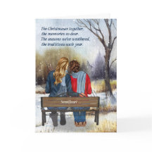 Pareja Lesbiana Navidad Caucásica Compañera de Vid