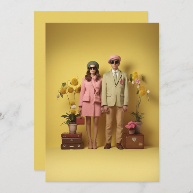 Pareja retro (Anverso / Reverso)