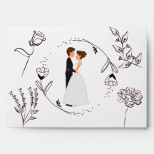 Pareja romántica casada