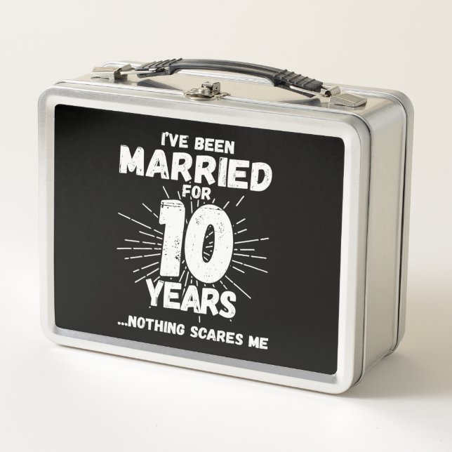 Parejas casadas 10 años divertidos 10 años (Anverso)