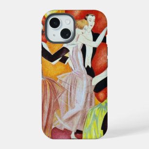Parejas de baile Art Deco Salón de baile de los añ