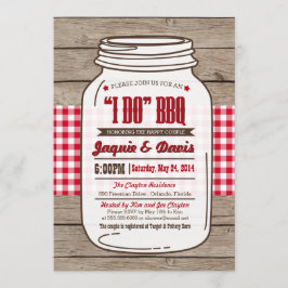 Parejas duchan invitaciones para barbacoa en Mason