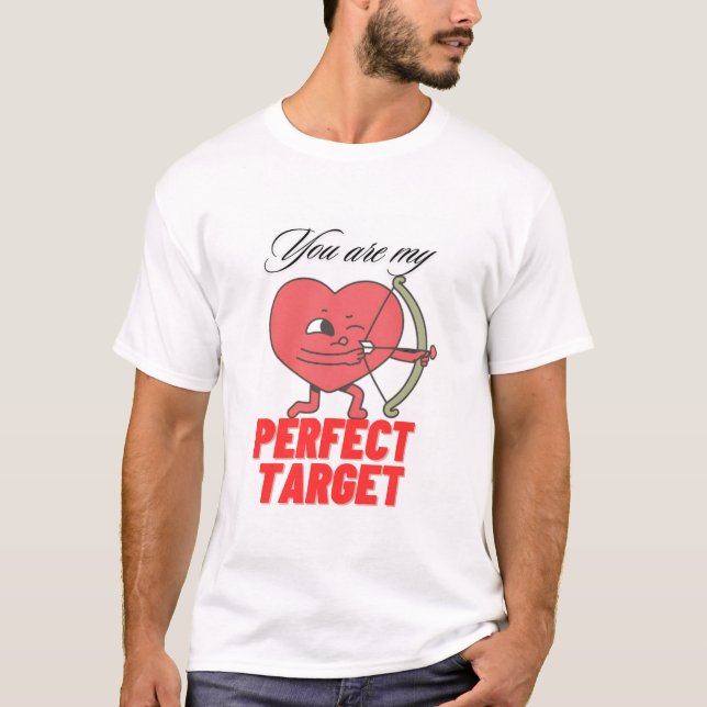 Parejas el día de San Valentín con camiseta románt (Anverso)
