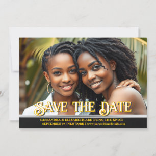 Parejas lesbianas boda invitación gay