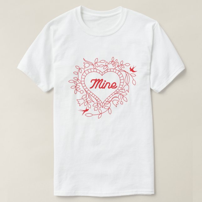 Parejas mías camiseta de San Valentín (Diseño del anverso)