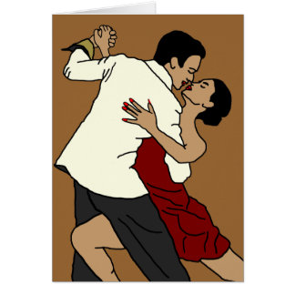 pares bonitos clásicos de la tarjeta