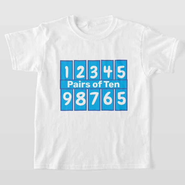 Pares de la camiseta de color TEN (Distribución)