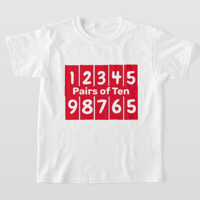 Pares de la camiseta de color TEN (Distribución)