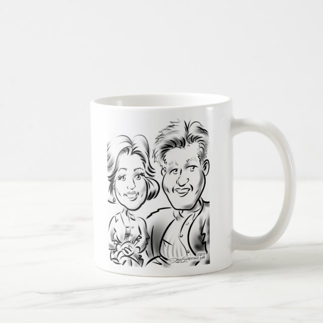Pares de la taza de la caricatura de NYJTL (Derecha)