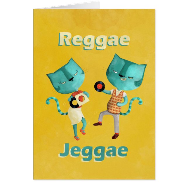 Pares de los gatos azules del reggae (Frente)