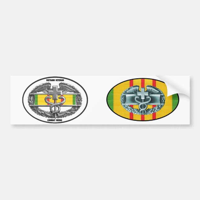 Pares médicos del pegatina de la insignia del (Frente)