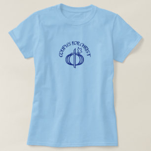 Pares para la camiseta de las mujeres de Cristo