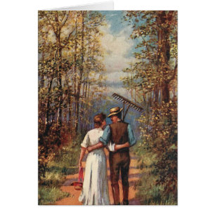 Pares que caminan del trabajo