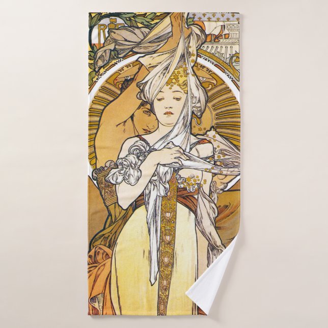 París 1900, Alphonse Mucha (Toalla de baño)