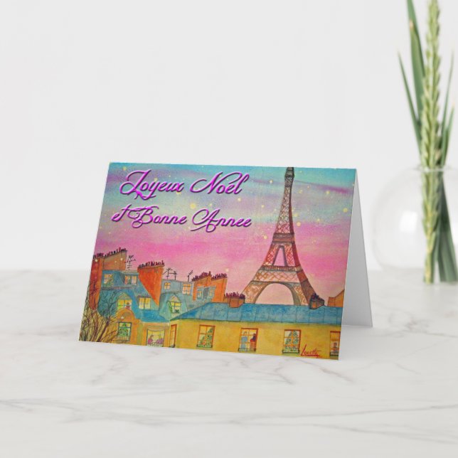 París a la hora del Navidad - ¡francés! (Anverso)