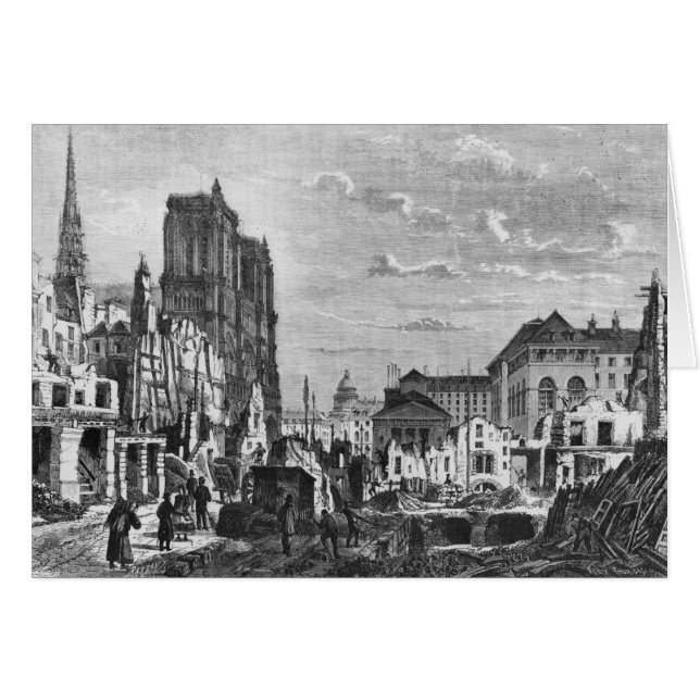 París, demolición de una parte de la Ciudad (Anverso (Horizontal))