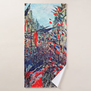 París en el Día Nacional, Claude Monet