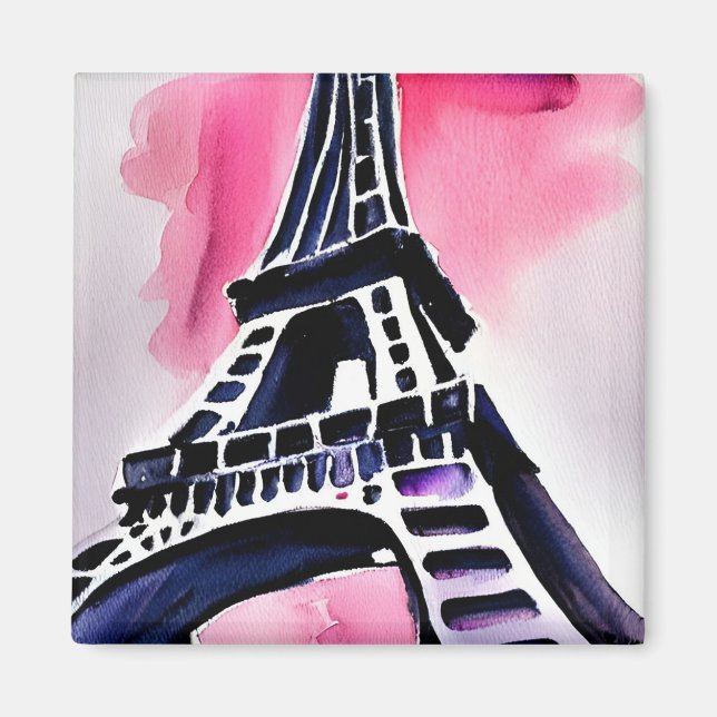 París en el imán de la lluvia (Frente)