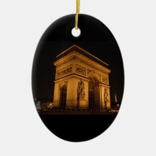 París en el ornamento de la noche