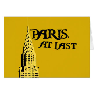 París. En la tarjeta pasada