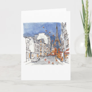 París en la temporada de navidad