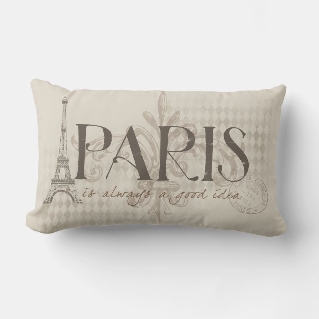 París es siempre una buena almohada de la idea (Anverso)