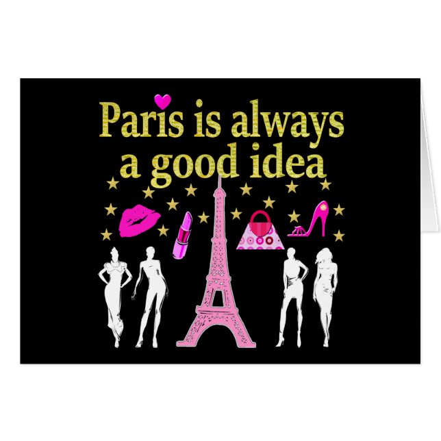 PARÍS ES SIEMPRE UNA BUENA IDEA (Anverso (Horizontal))