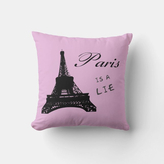 París es una almohada de mentiras (Anverso)