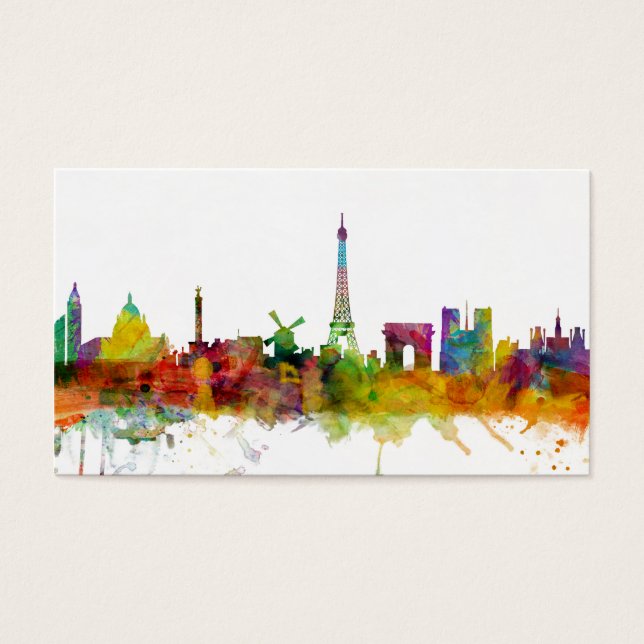 Paris France Skyline (Frente)