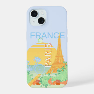 París, Francia, arte de viajes, Preppy, Pastel, Az