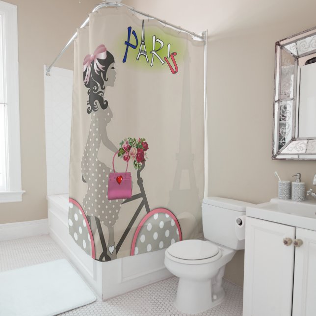 París Francia, cortina de ducha (In situ)