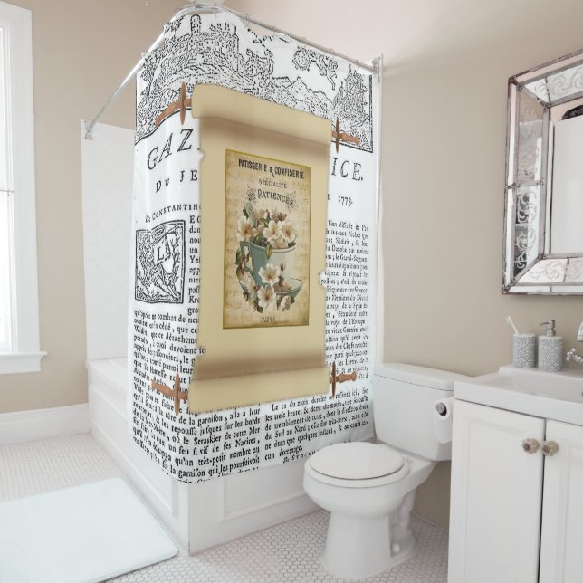 París Francia, cortina de ducha (In situ)