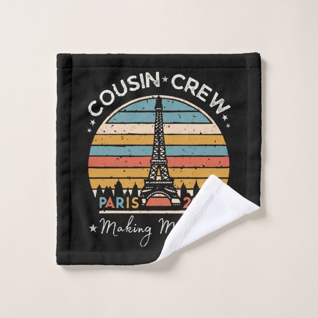 París Francia Creando Recuerdos 2024 (Toallita)