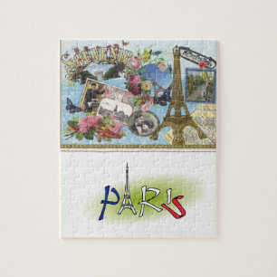 París Francia decorativa rompecabezas
