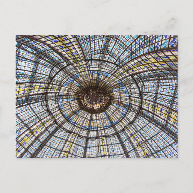 Paris Francia: Postal fotográfica de la Cúpula de  (Anverso)