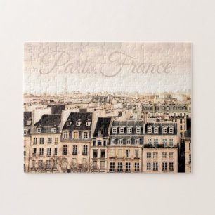 Paris Francia Rooftops Rompecabezas de Jigsaw