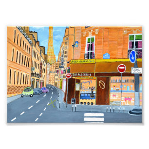 París Francia, Rue. Foto de St. Dominique