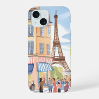 París Francia Torre Eiffel | Acuarela Europea