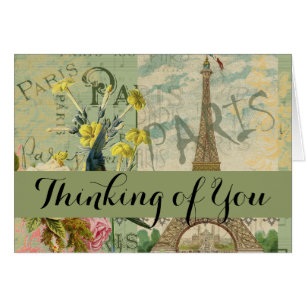 París Francia Viaje Viaje Viejo Pintura de Arte An