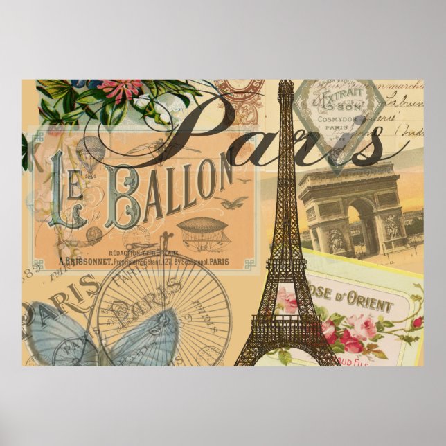 París Francia Viajes de arte colorido