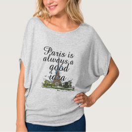 parís genial siempre es una buena idea camiseta gr