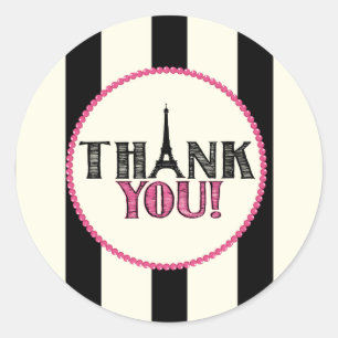 París Gracias Pegatina