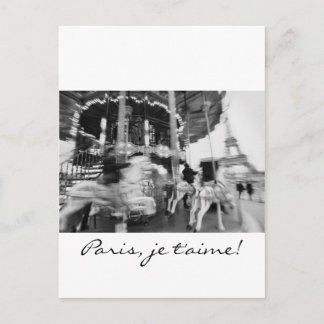 París, je t'aime! Postal