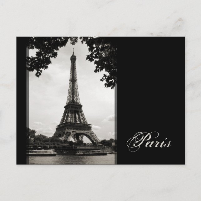 París - La postal de la Torre Eiffel (Anverso)