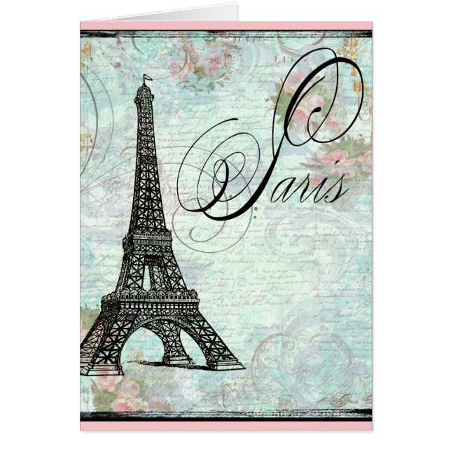 Paris La Tour Eiffel Diseño Francés (Frente)