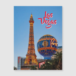 París Las Vegas con la tarjeta magnética del atard